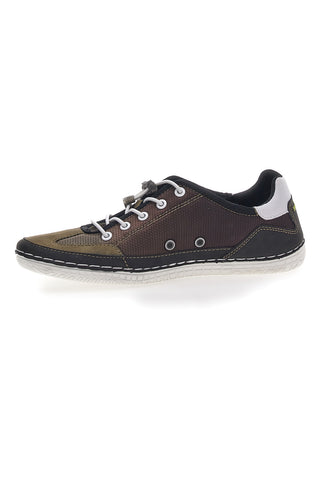 Scarpe Stringate Marroni Con Logo Laterale Bugatti 341AFF02