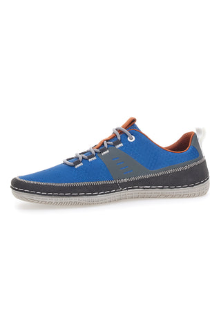 Blaue Schnürschuhe mit seitlichem Bugatti-Logo 341AFF06