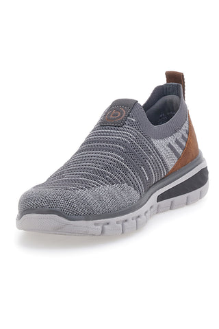 Graue Slip-On-Sneaker von Bugatti 341AKQ60