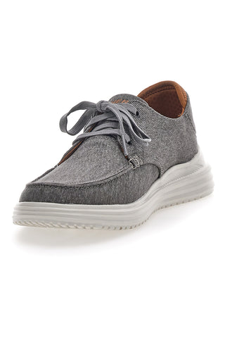 Scarpe Stringate Grigie Con Archfit e Skechers Proven Forenzo