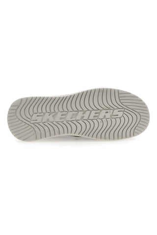 Graue Schnürschuhe mit Archfit und Skechers Proven Forenzo