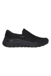 Schwarze Slip-on-Sneaker Skechers Arch Fit 2 Vallo
