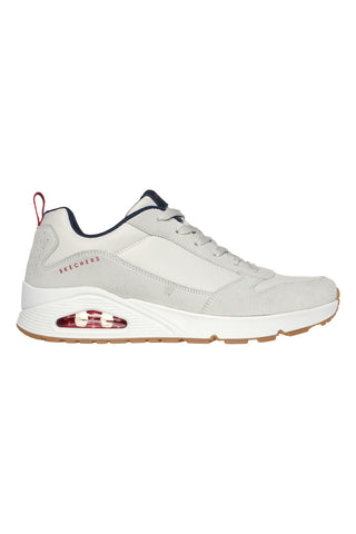 Skechers Uno Stacre weiße Turnschuhe