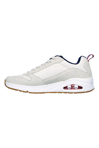 Sneakers Bianche Skechers Uno Stacre