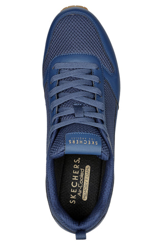 Skechers Uno Fastime Blaue Turnschuhe