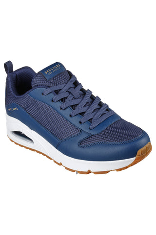 Skechers Uno Fastime Blaue Turnschuhe