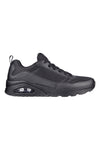 Skechers Uno Fastime Schwarze Turnschuhe