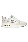 Skechers Uno Retro One Weiße Turnschuhe