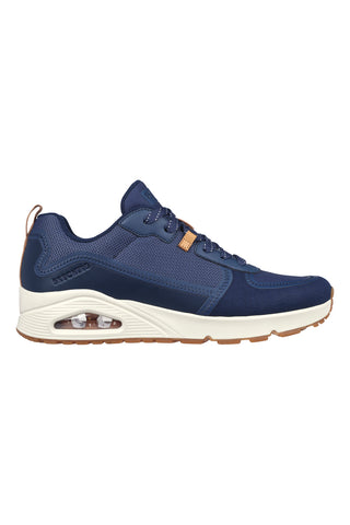 Blaue Skechers Uno Layover-Sneaker