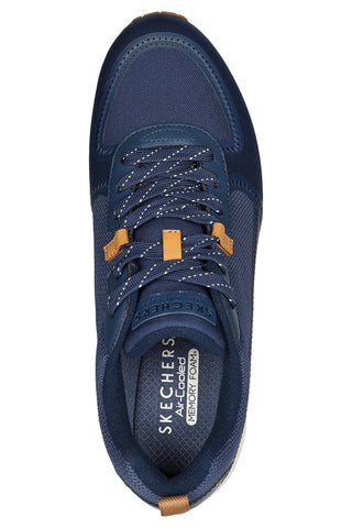 Blaue Skechers Uno Layover-Sneaker