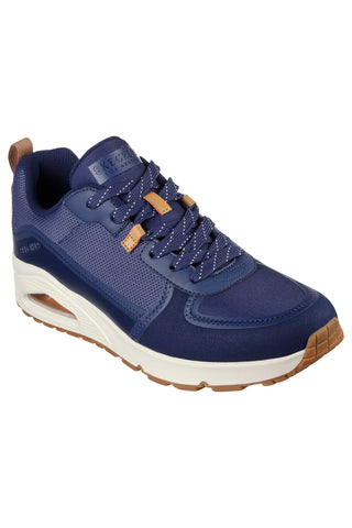 Blaue Skechers Uno Layover-Sneaker