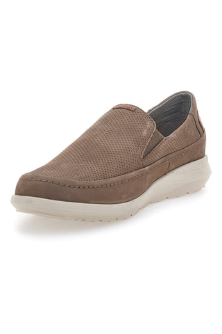 Braune Loafer aus echtem Leder Longford 6342