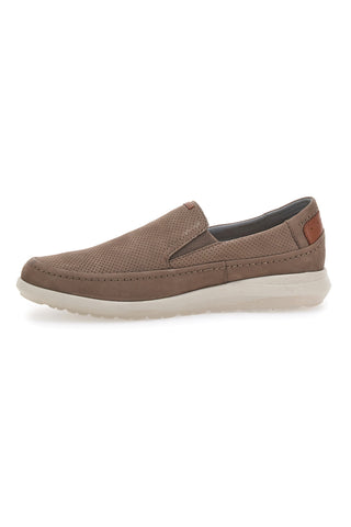 Braune Loafer aus echtem Leder Longford 6342