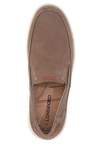 Braune Loafer aus echtem Leder Longford 6342