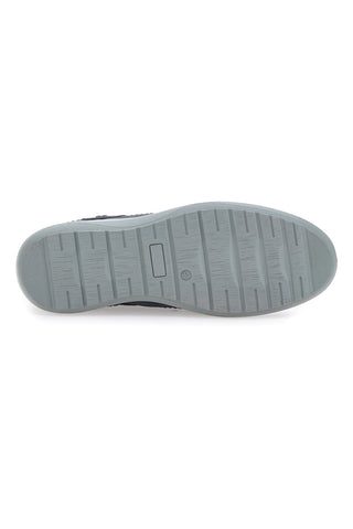 Blaue Schnürschuhe aus echtem Leder Longford 6412