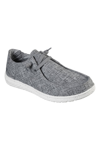 Sneakers Grigie Slip-On Con Goga Mat Arch Skechers Melson Chad