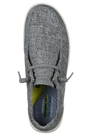 Sneakers Grigie Slip-On Con Goga Mat Arch Skechers Melson Chad
