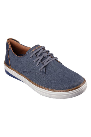 Skechers Hyland-Ratner Herren-Sneaker aus blauem Denim