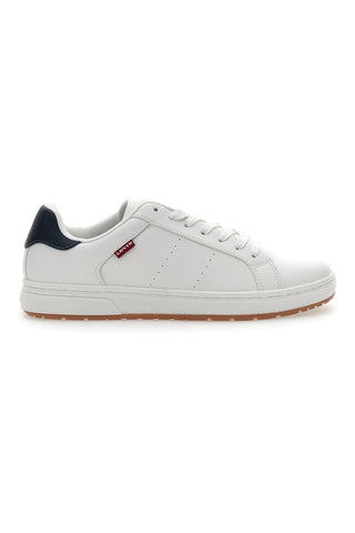 Weiße Sneakers mit Schnürsenkeln Levi's 1