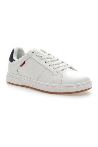 Weiße Sneakers mit Schnürsenkeln Levi's 1