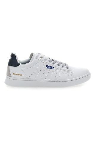 Weiße Turnschuhe mit Gas Cherokee LTX-Schnürsenkeln