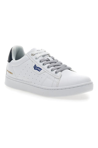 Weiße Turnschuhe mit Gas Cherokee LTX-Schnürsenkeln