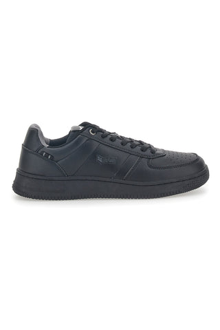 Schwarze Sneakers mit Gas Kevin LTX Basic-Schnürsenkeln