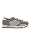 Graue Sneakers mit Spidy Mix Gas-Kontrastsohle