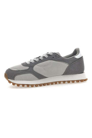 Graue Sneakers mit Spidy Mix Gas-Kontrastsohle