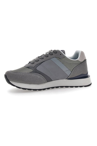 Graue Sneakers mit Gas Sedrik Mix-Schnürsenkeln