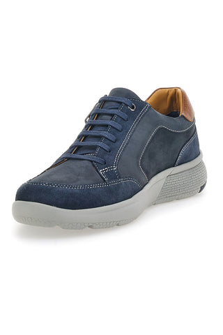 Lässige Schnürschuhe aus echtem Leder Navy Pittarello Active 2406