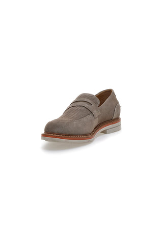 Beige Mokassins aus echtem Wildleder Pittarello Active 2402