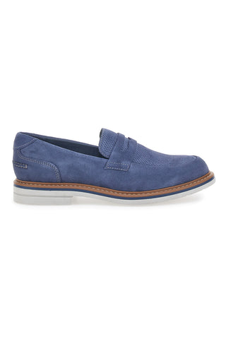 Pittarello Active 2402 Marineblauer Wildleder-Mokassin für Herren