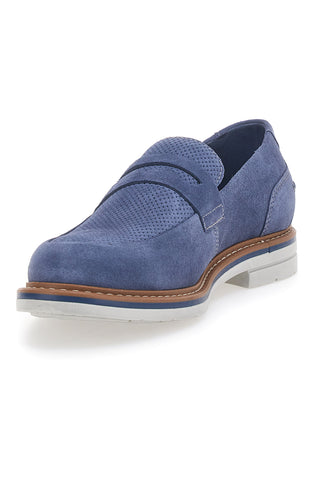 Mocassino Navy Scamosciato da Uomo Pittarello Active 2402