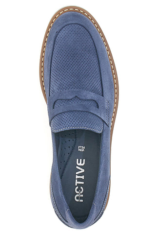Mocassino Navy Scamosciato da Uomo Pittarello Active 2402