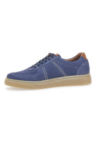 Scarpe Stringate Blu In Vera Pelle Pittarello Active 2421