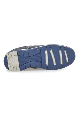 Klassische blaue Schnürschuhe Pittarello Active 2305
