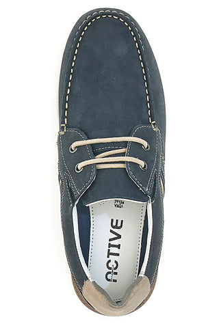 Klassische blaue Schnürschuhe Pittarello Active 2305