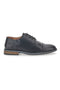 Scarpe Stringate Nere Con Ricamo All'Inglese Johes Land 188352