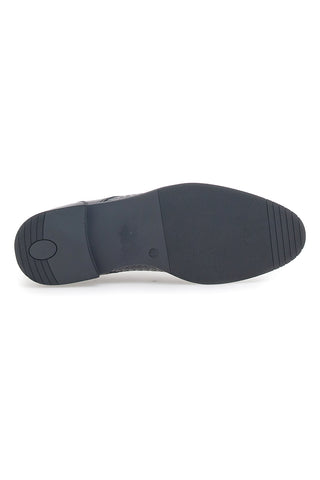 Schwarze Schnürschuhe mit Webstruktur Johes Land 16811610
