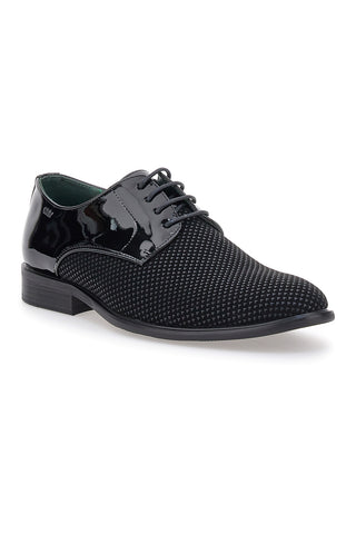 Scarpe Stringate in Vernice Nere GMV 119