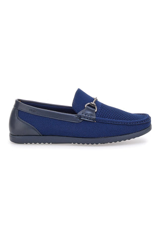 Mocassino Blu Royal con Morsetto GMV 155