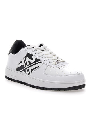 Weiße und schwarze Turnschuhe für Herren 2T2L 4713