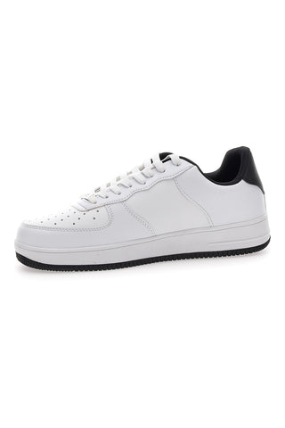 Weiße und schwarze Turnschuhe für Herren 2T2L 4713