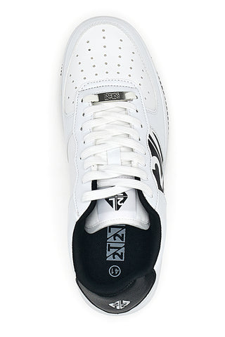 Weiße und schwarze Turnschuhe für Herren 2T2L 4713