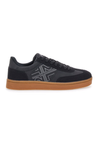 Schwarze Sneakers mit seitlichem Logo für Herren 2T2L 4713