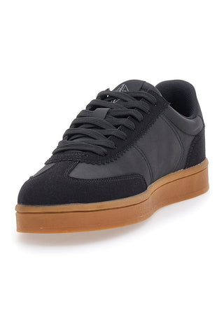 Schwarze Sneakers mit seitlichem Logo für Herren 2T2L 4713