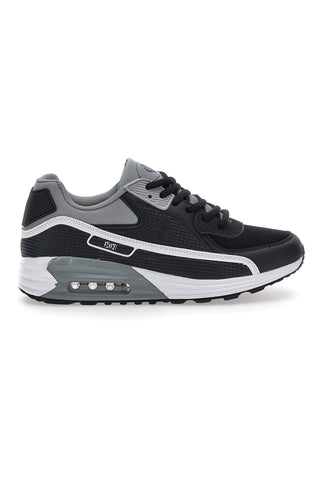 Schwarze Sneakers mit Plateau 2T2L 3810
