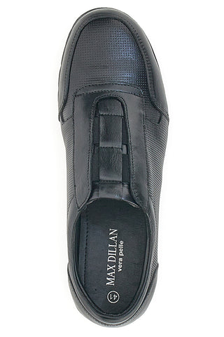 Scarpe Stringate In Pelle Nera Max Dillan 461