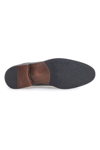 Schwarze Schnürschuhe aus echtem Leder Max Dillan 401